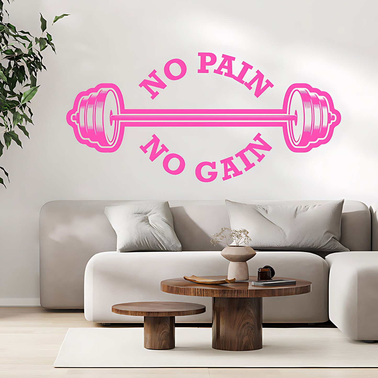 Fitness Motivational Gym Quote Wall Sticker Art Decor