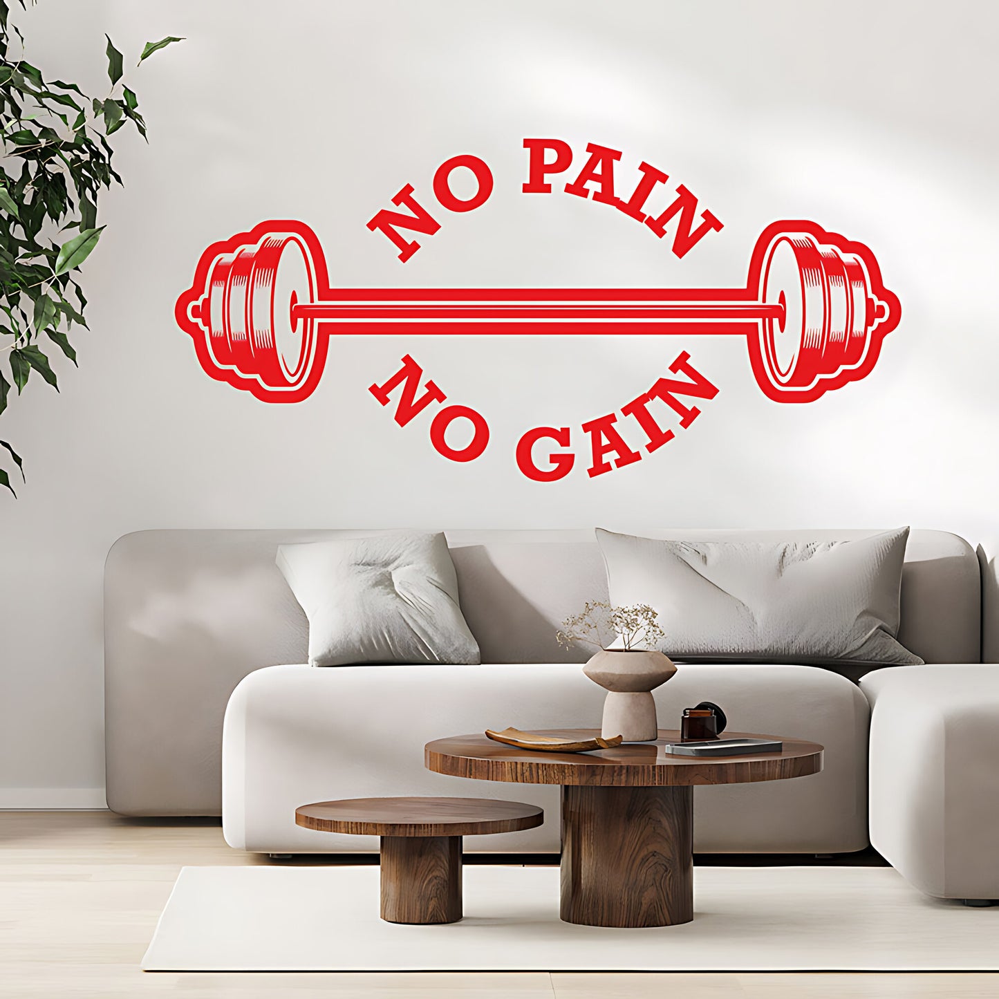 Fitness Motivational Gym Quote Wall Sticker Art Decor