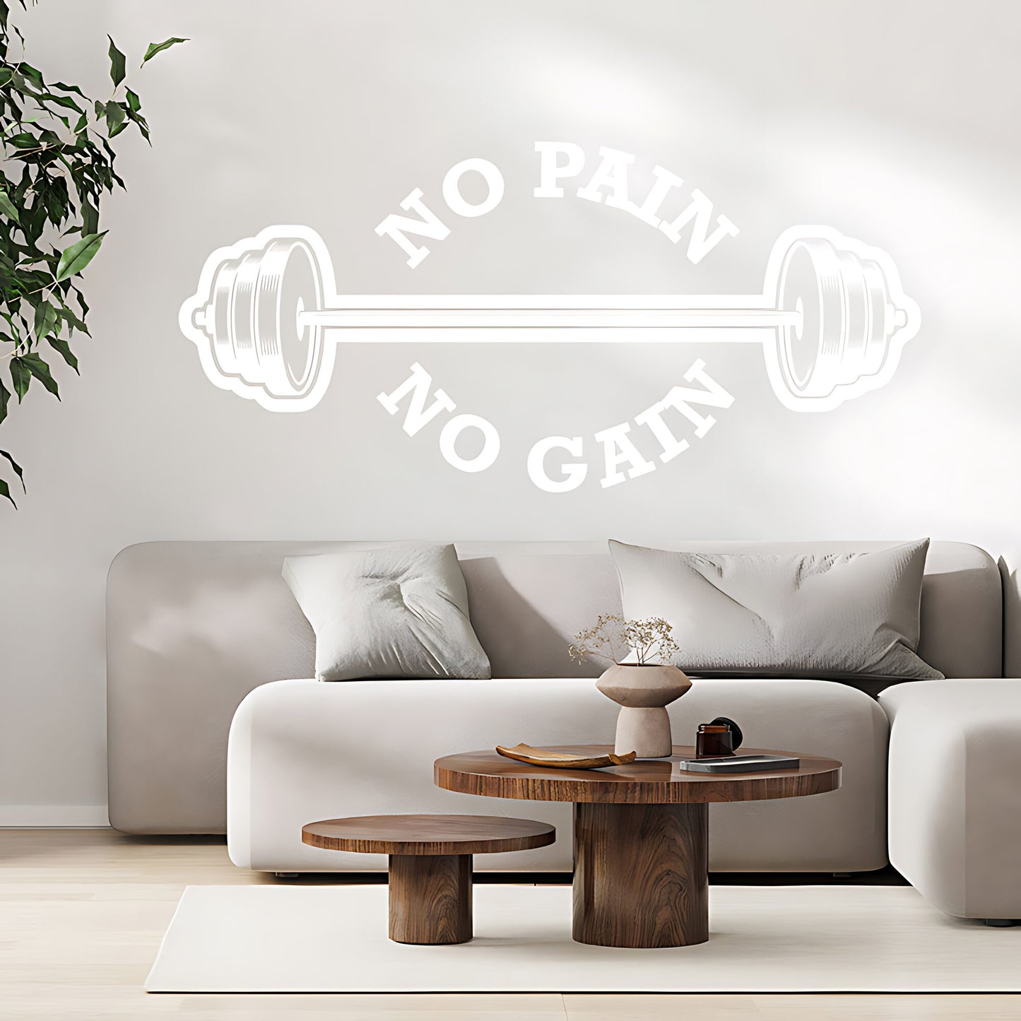 Fitness Motivational Gym Quote Wall Sticker Art Decor