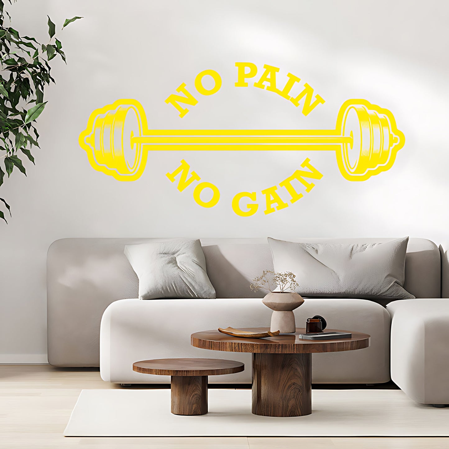Fitness Motivational Gym Quote Wall Sticker Art Decor