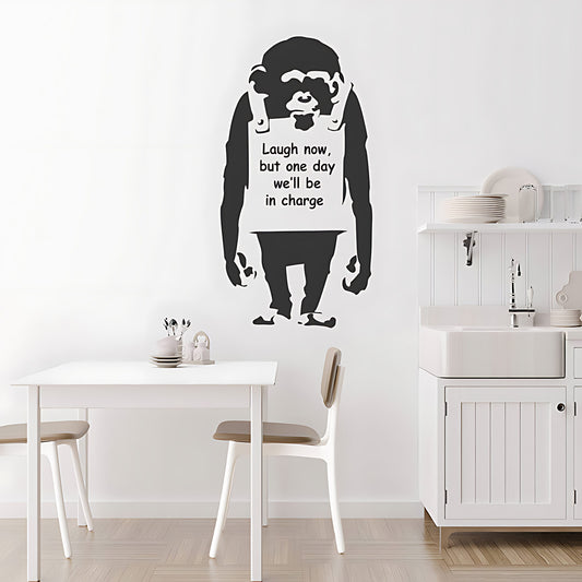 Banksy Monkey Decals Art Wall Stickers