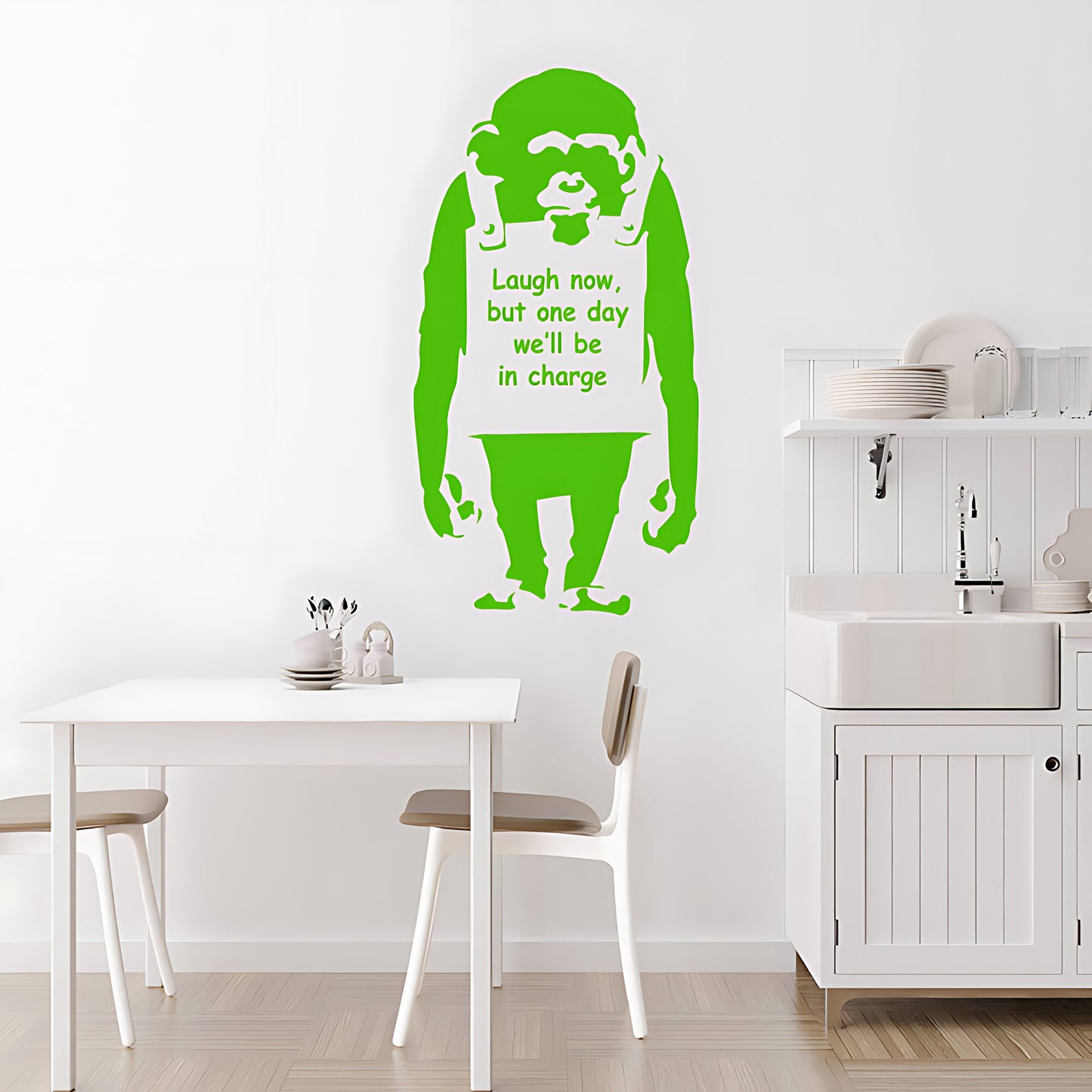 Banksy Monkey Decals Art Wall Stickers