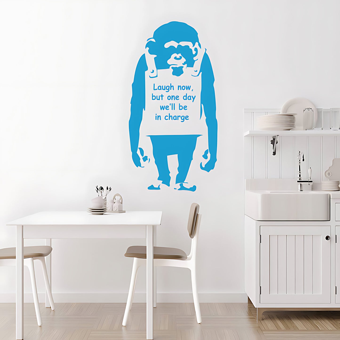 Banksy Monkey Decals Art Wall Stickers