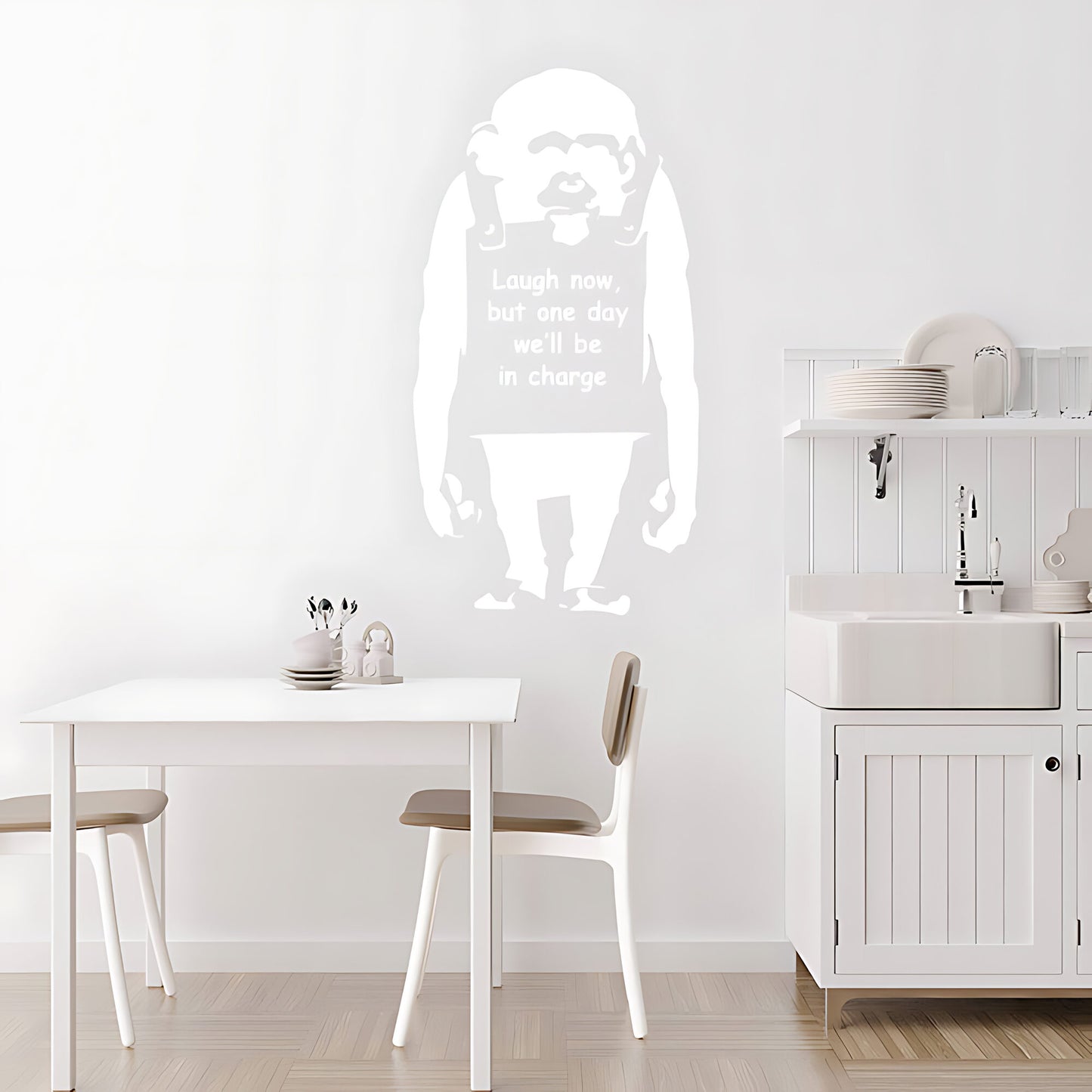 Banksy Monkey Decals Art Wall Stickers