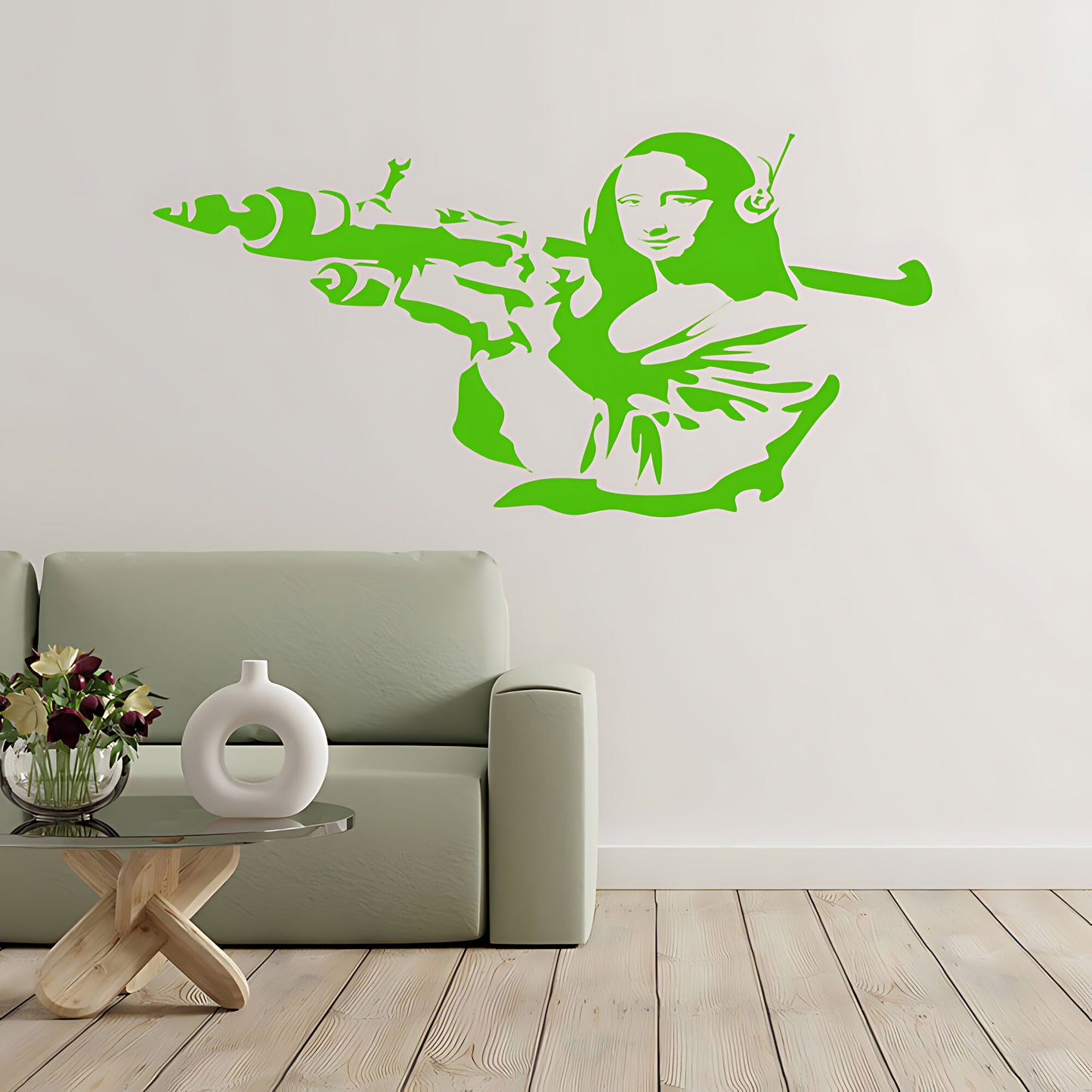 Mona Lisa Decals - Banksy Wall Art