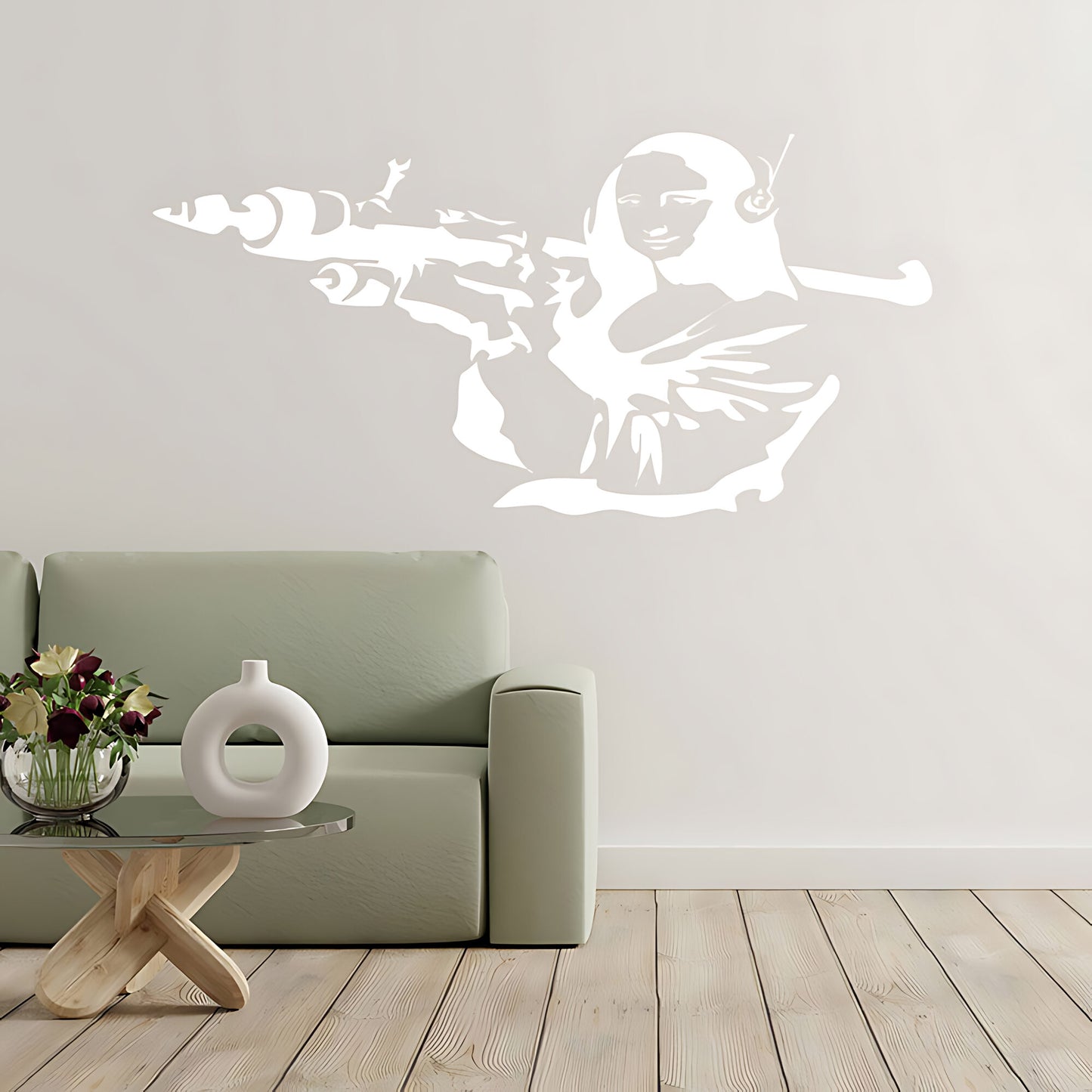 Mona Lisa Decals - Banksy Wall Art