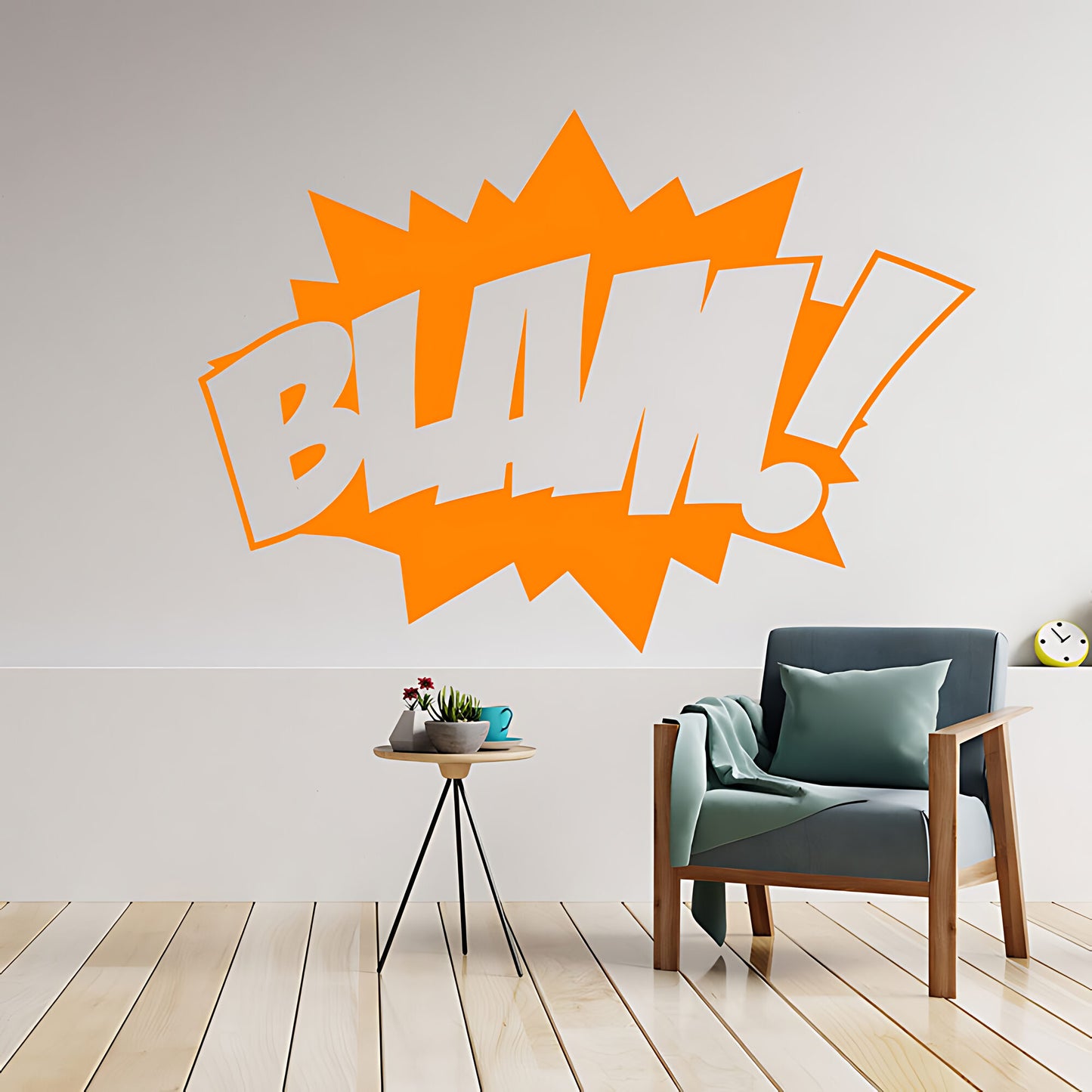 BLAM! Comic Book Superhero Kids Wall Decal