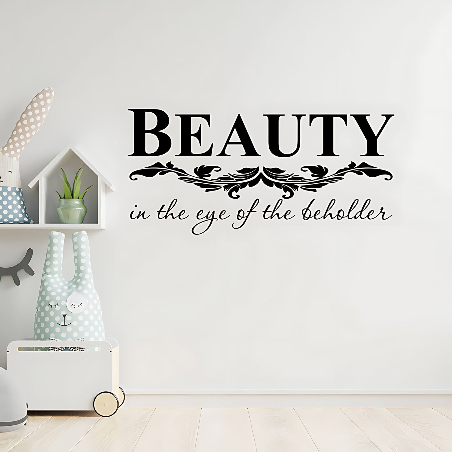 Beauty Bathroom Wall Sticker Vinyl Art Decal Quote