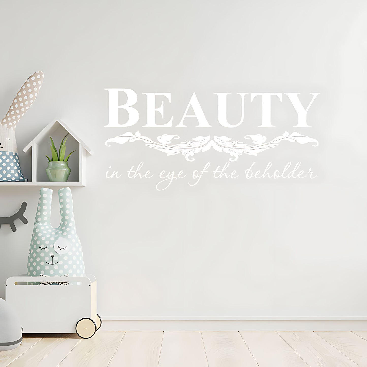 Beauty Bathroom Wall Sticker Vinyl Art Decal Quote
