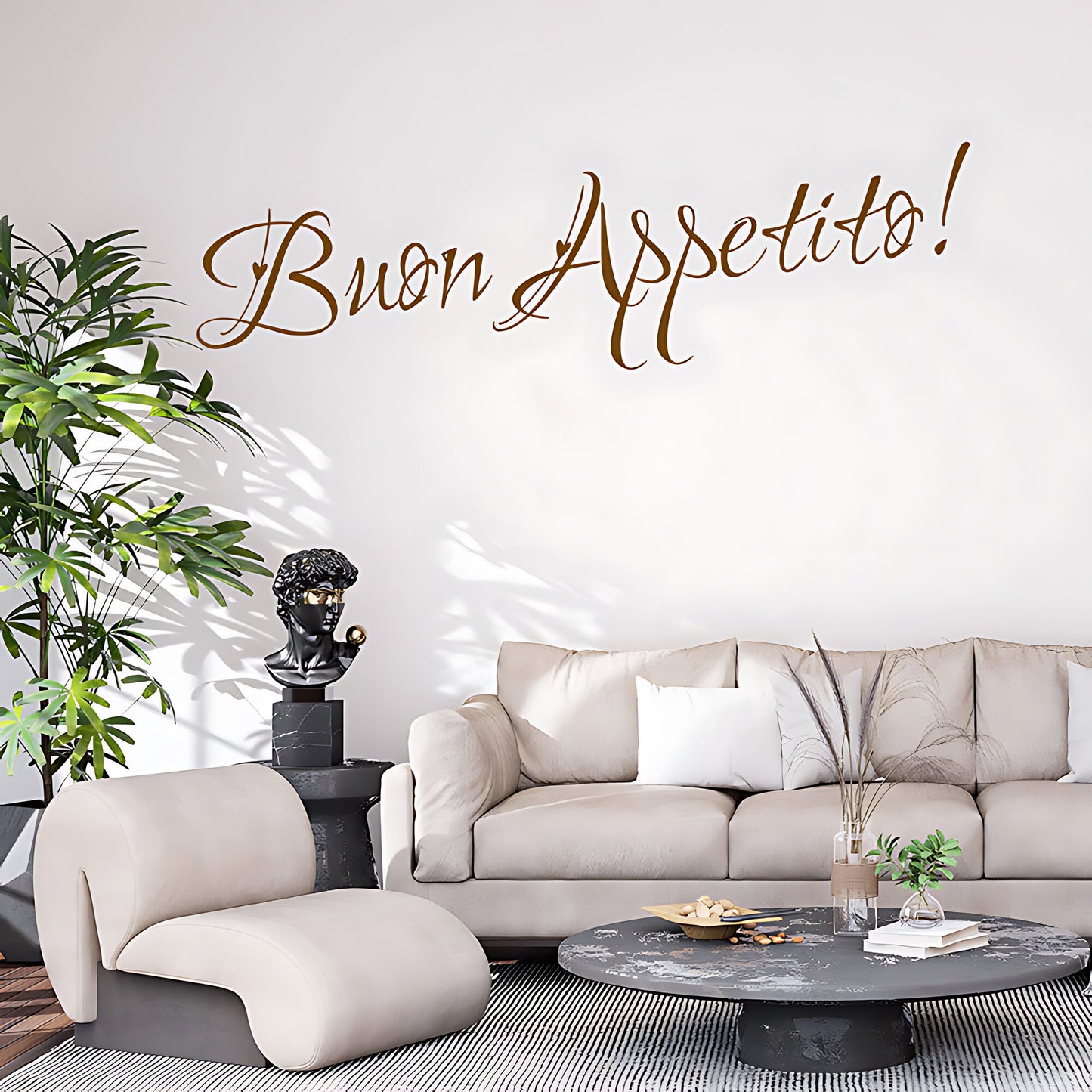 Buon Appetito Kitchen Wall Sticker - Quote Decal