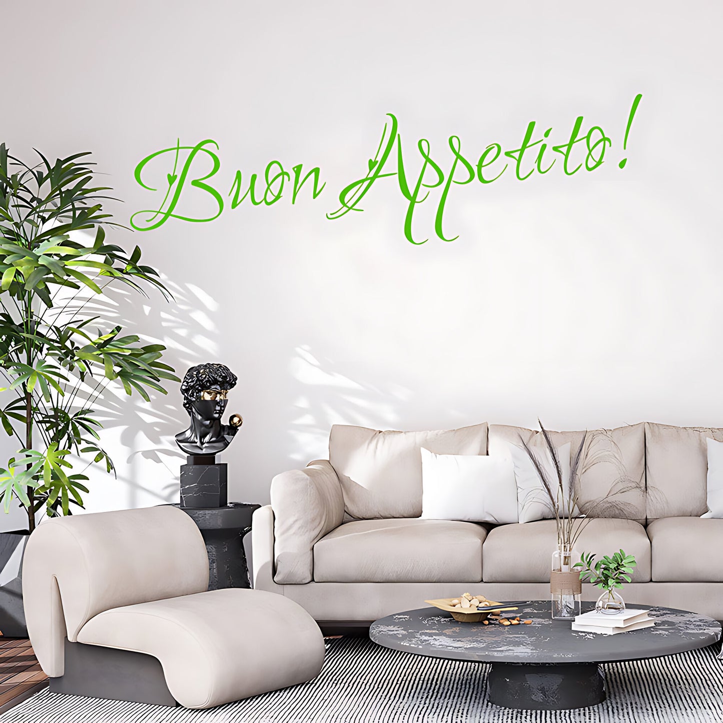 Buon Appetito Kitchen Wall Sticker - Quote Decal
