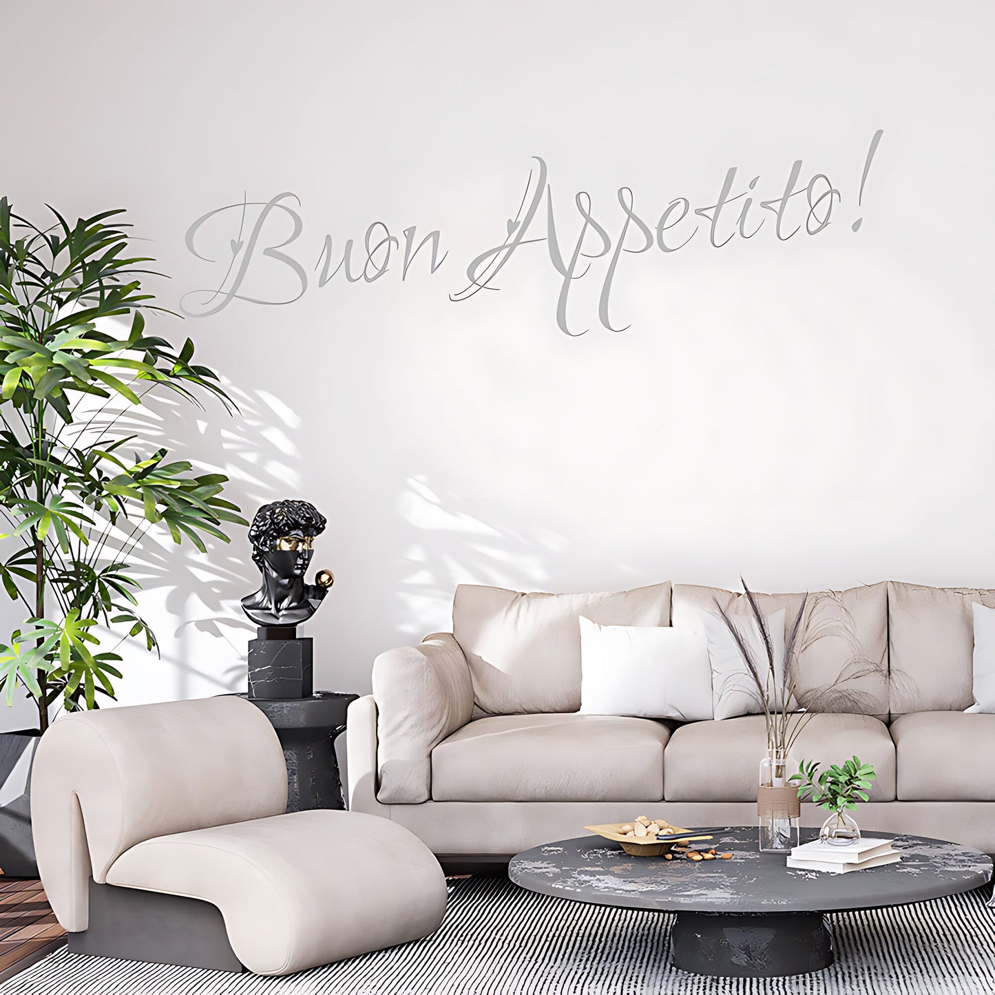 Buon Appetito Kitchen Wall Sticker - Quote Decal