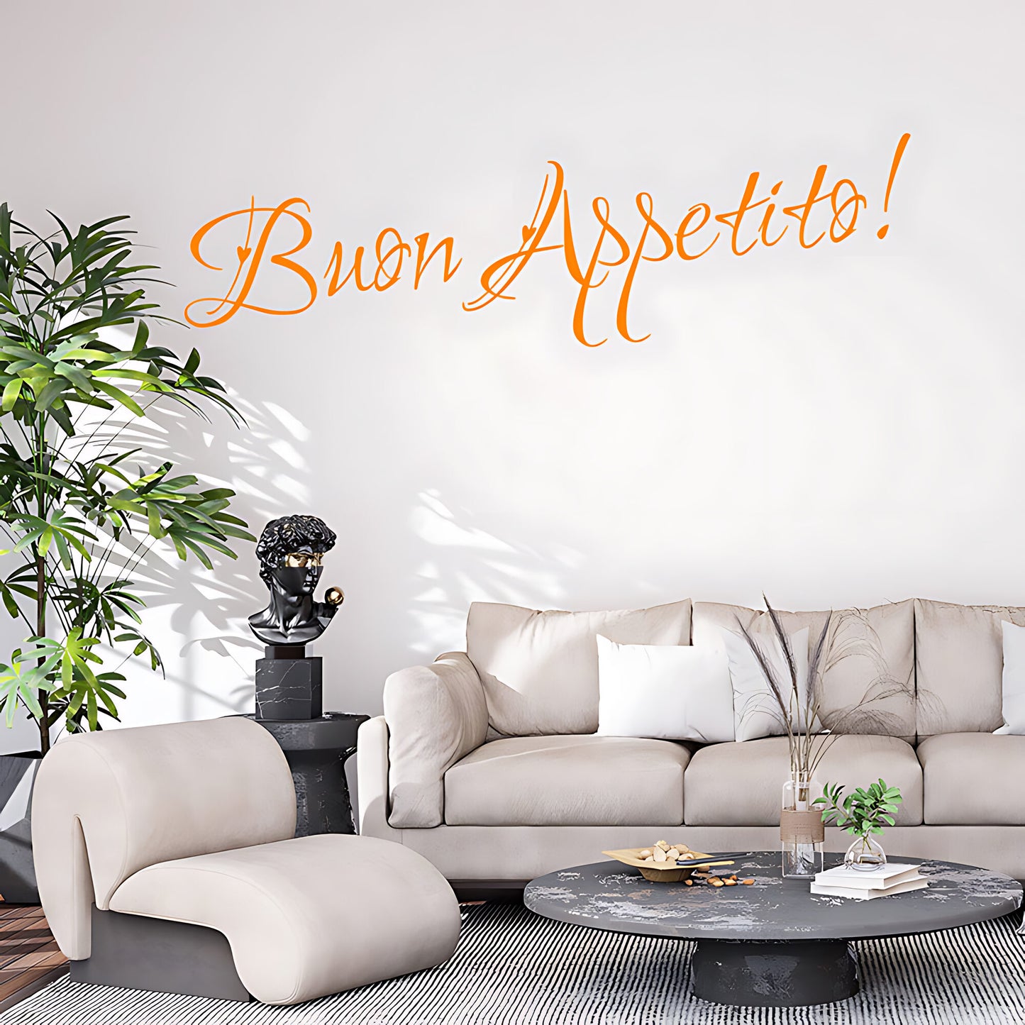 Buon Appetito Kitchen Wall Sticker - Quote Decal