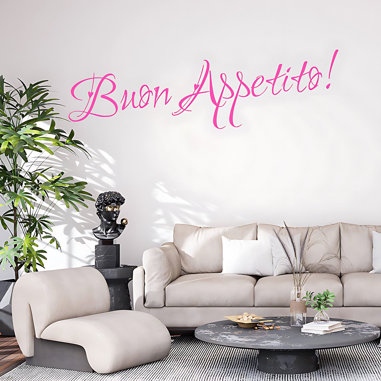 Buon Appetito Kitchen Wall Sticker - Quote Decal