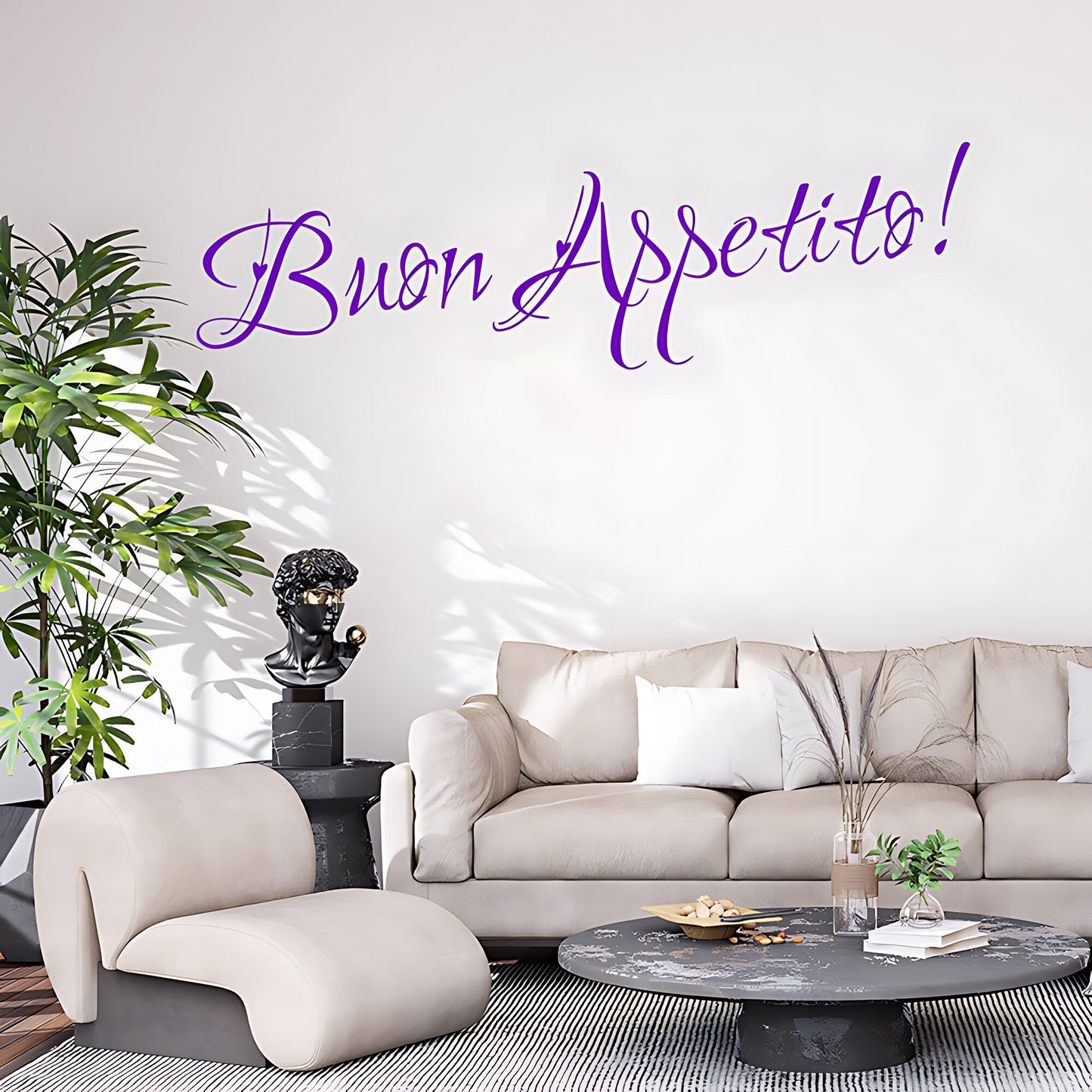 Buon Appetito Kitchen Wall Sticker - Quote Decal