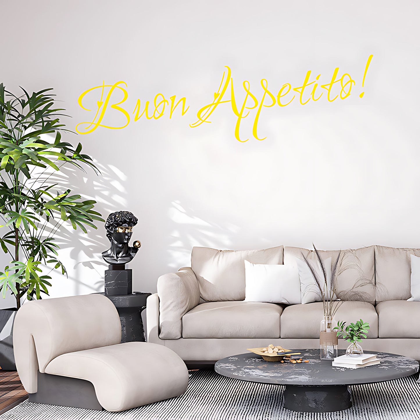 Buon Appetito Kitchen Wall Sticker - Quote Decal