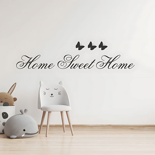 Home Sweet Home Wall Sticker - Family Vinyl Decal