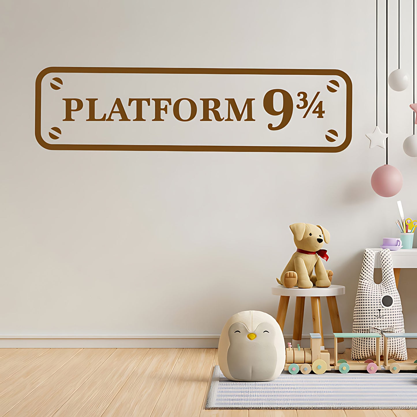 Harry Potter Wall Sticker Platform 9 3/4 Vinyl Art Decal Quote