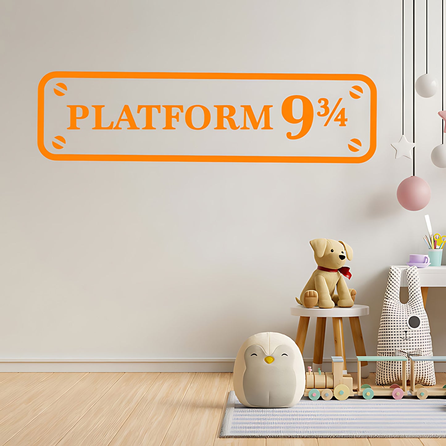 Harry Potter Wall Sticker Platform 9 3/4 Vinyl Art Decal Quote
