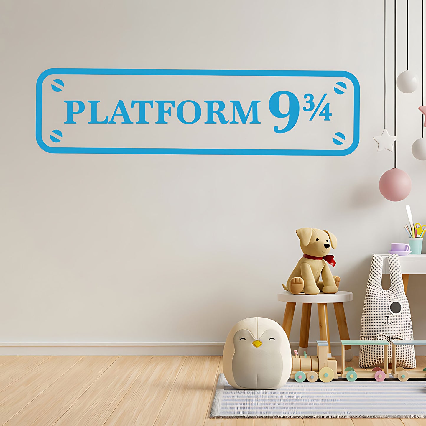 Harry Potter Wall Sticker Platform 9 3/4 Vinyl Art Decal Quote