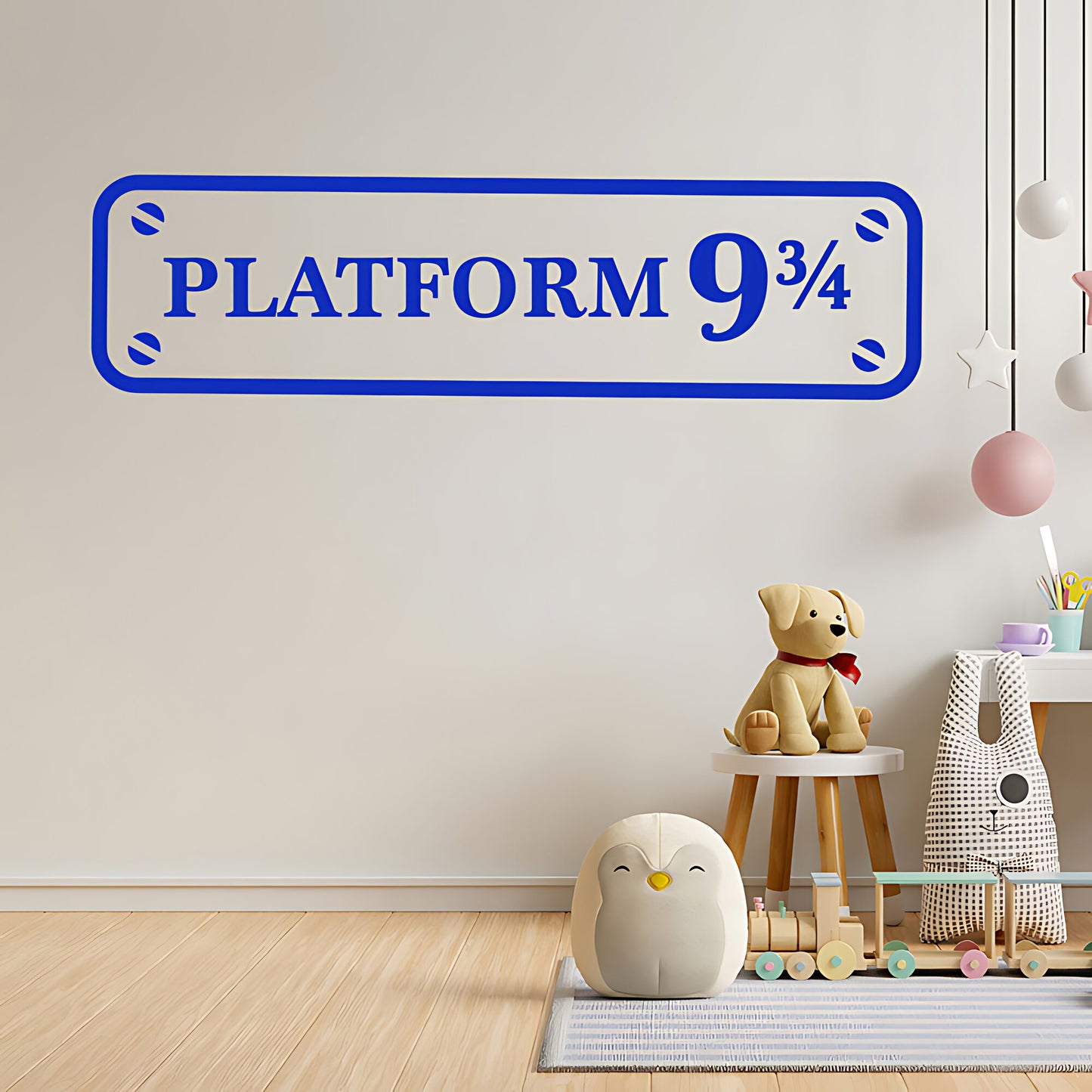 Harry Potter Wall Sticker Platform 9 3/4 Vinyl Art Decal Quote