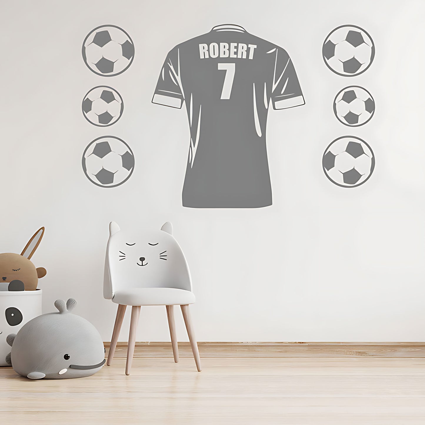 Custom Football Shirt Wall Sticker
