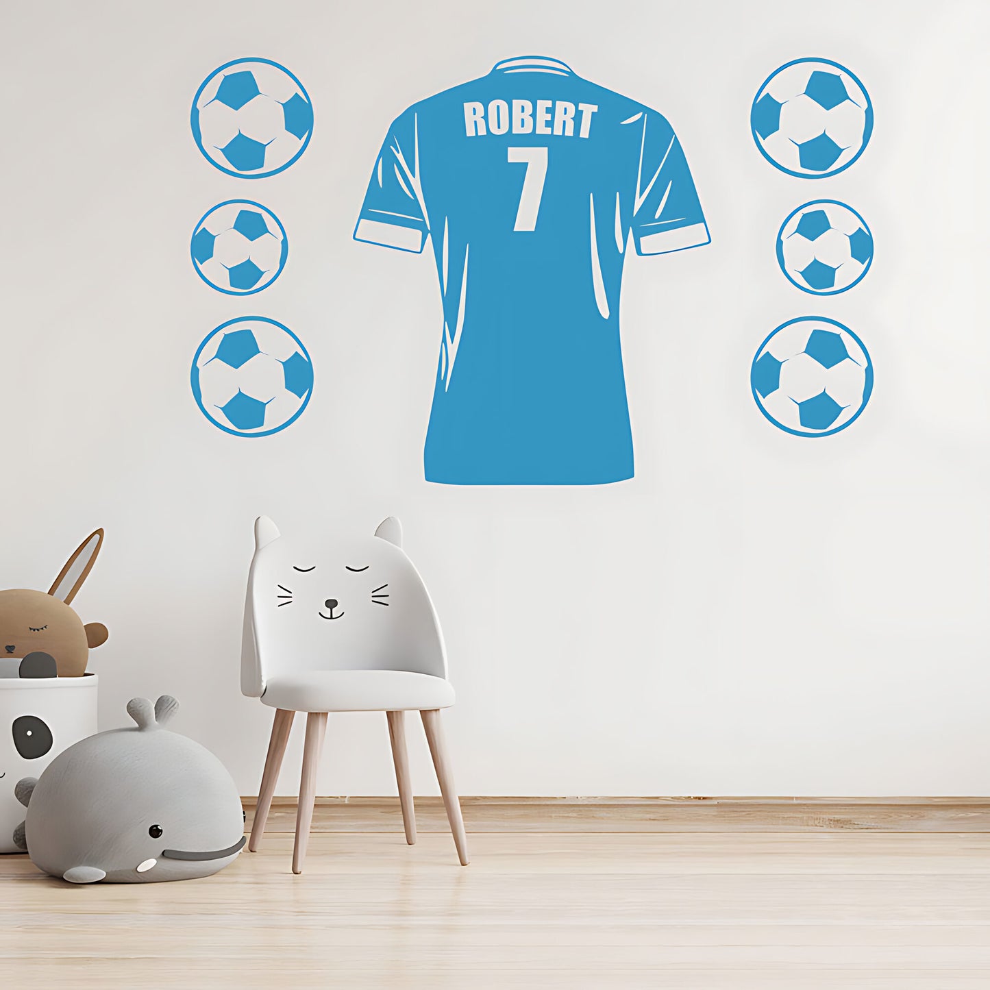 Custom Football Shirt Wall Sticker
