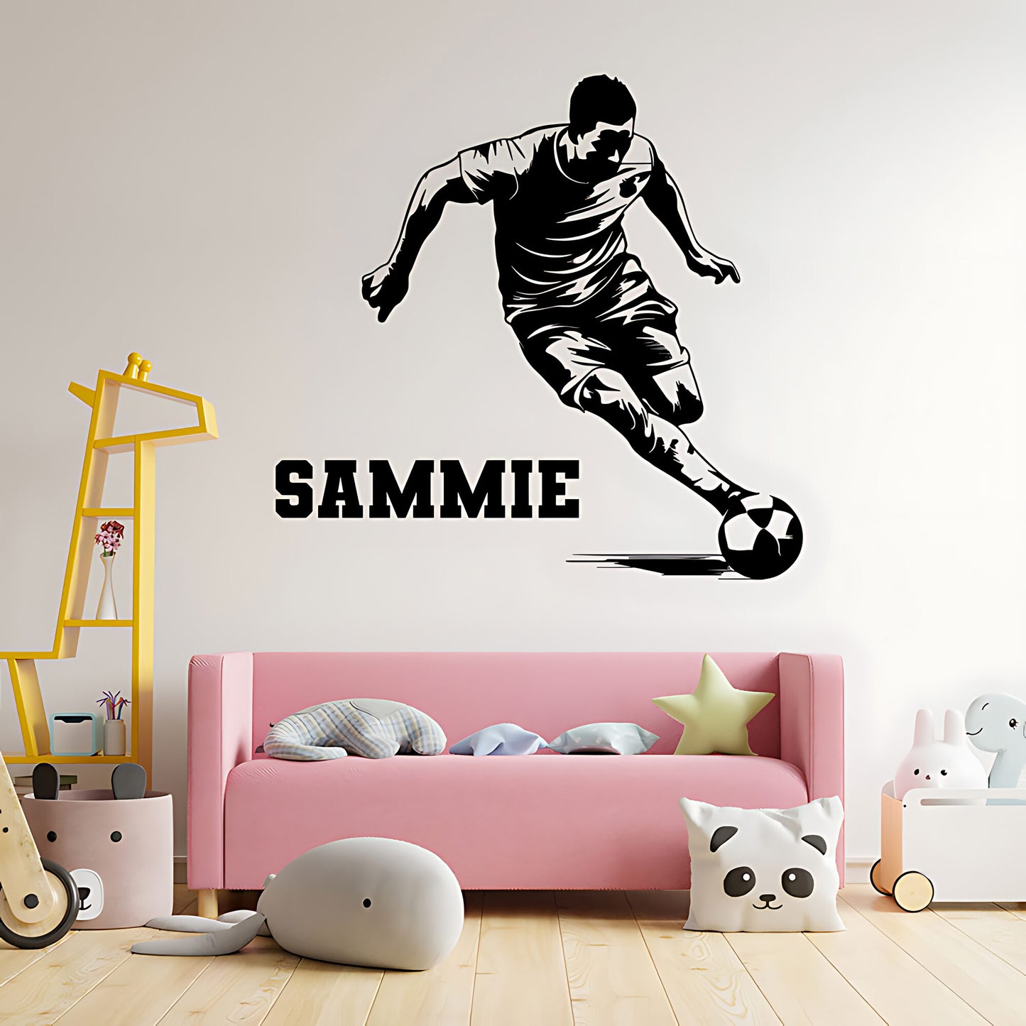 Custom Football Decal