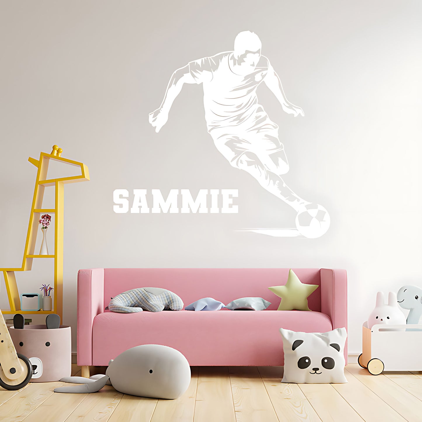 Custom Football Decal