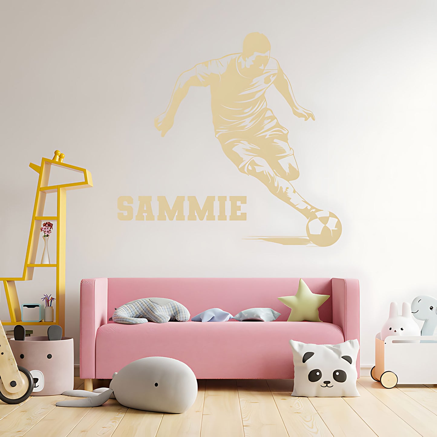 Custom Football Decal