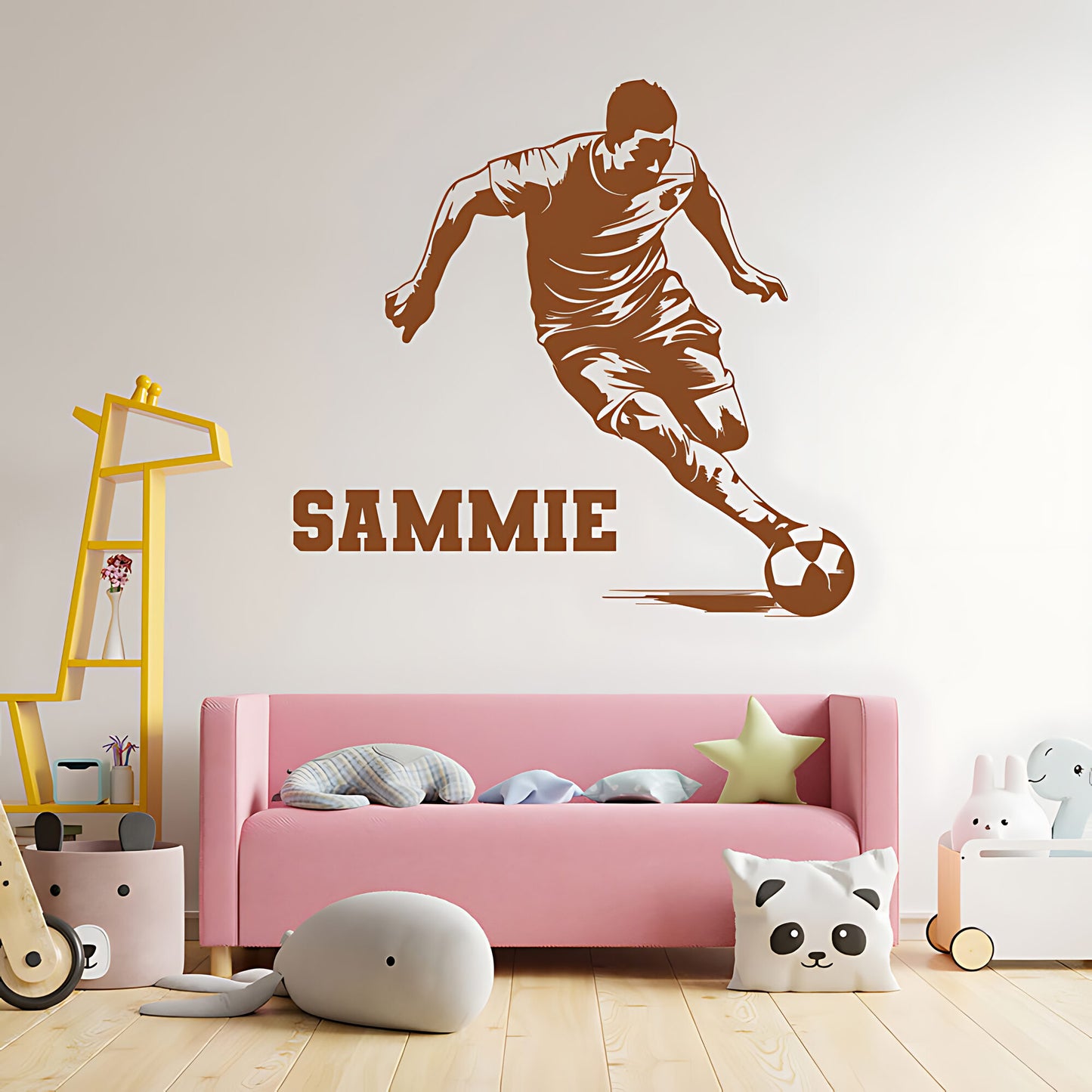 Custom Football Decal