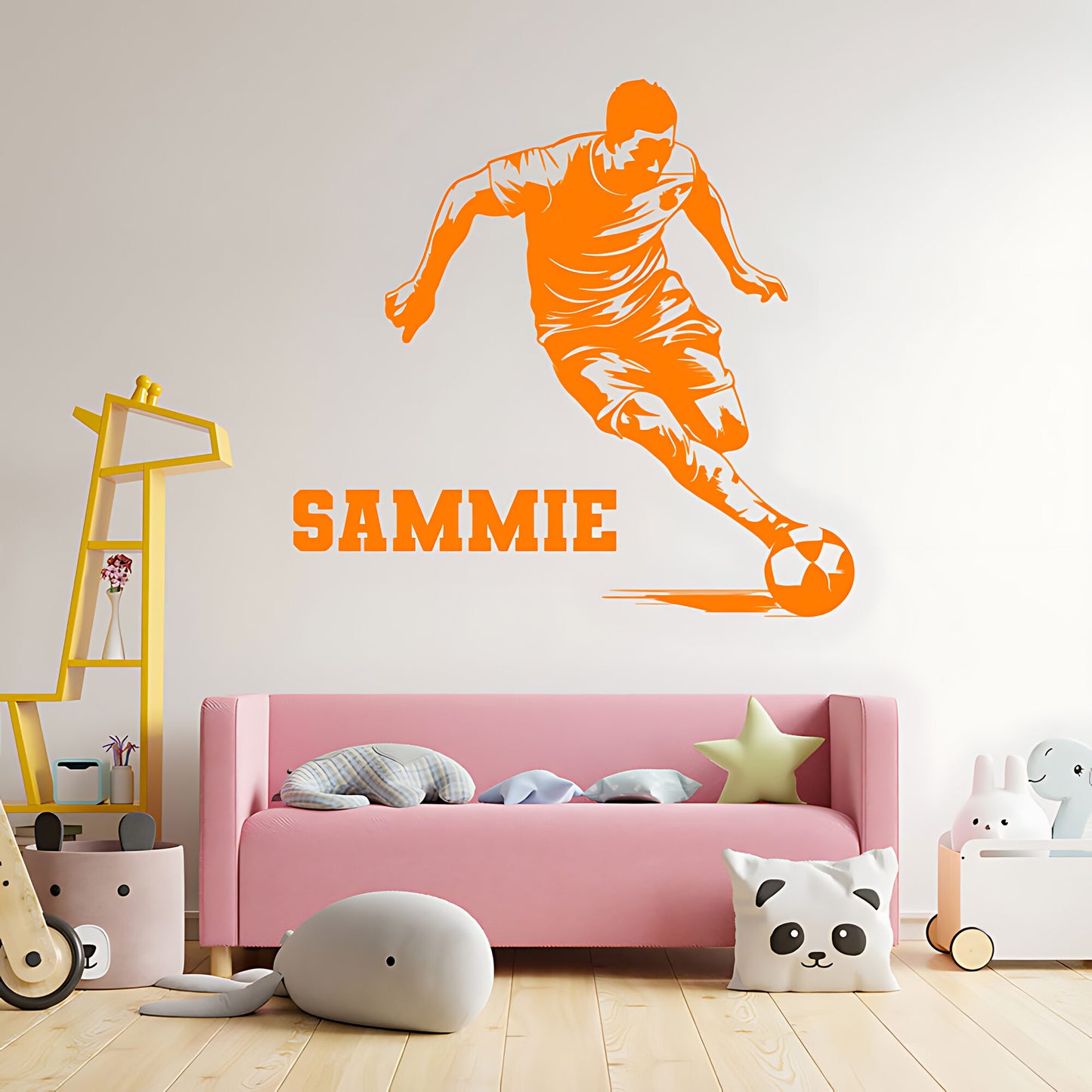 Custom Football Decal