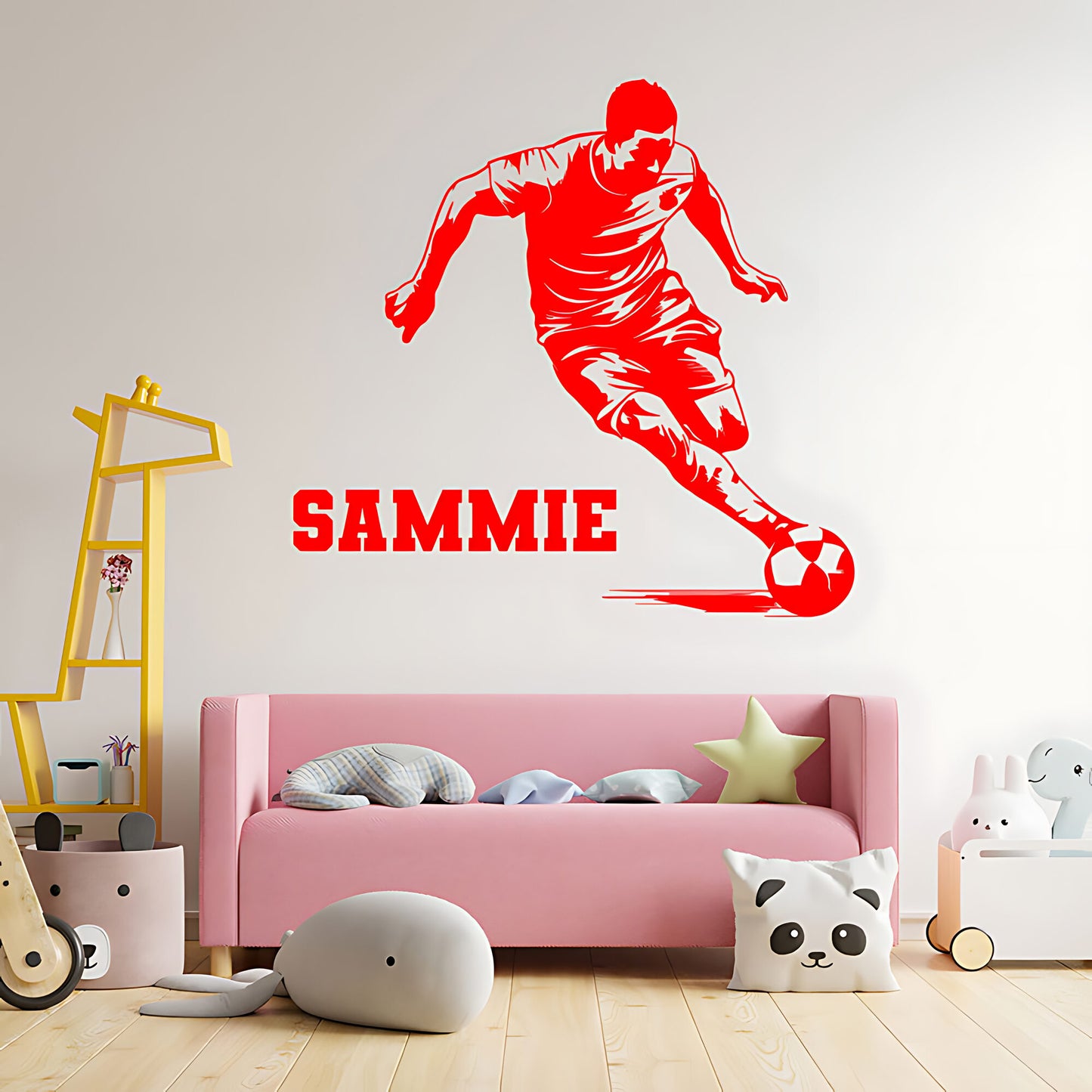 Custom Football Decal