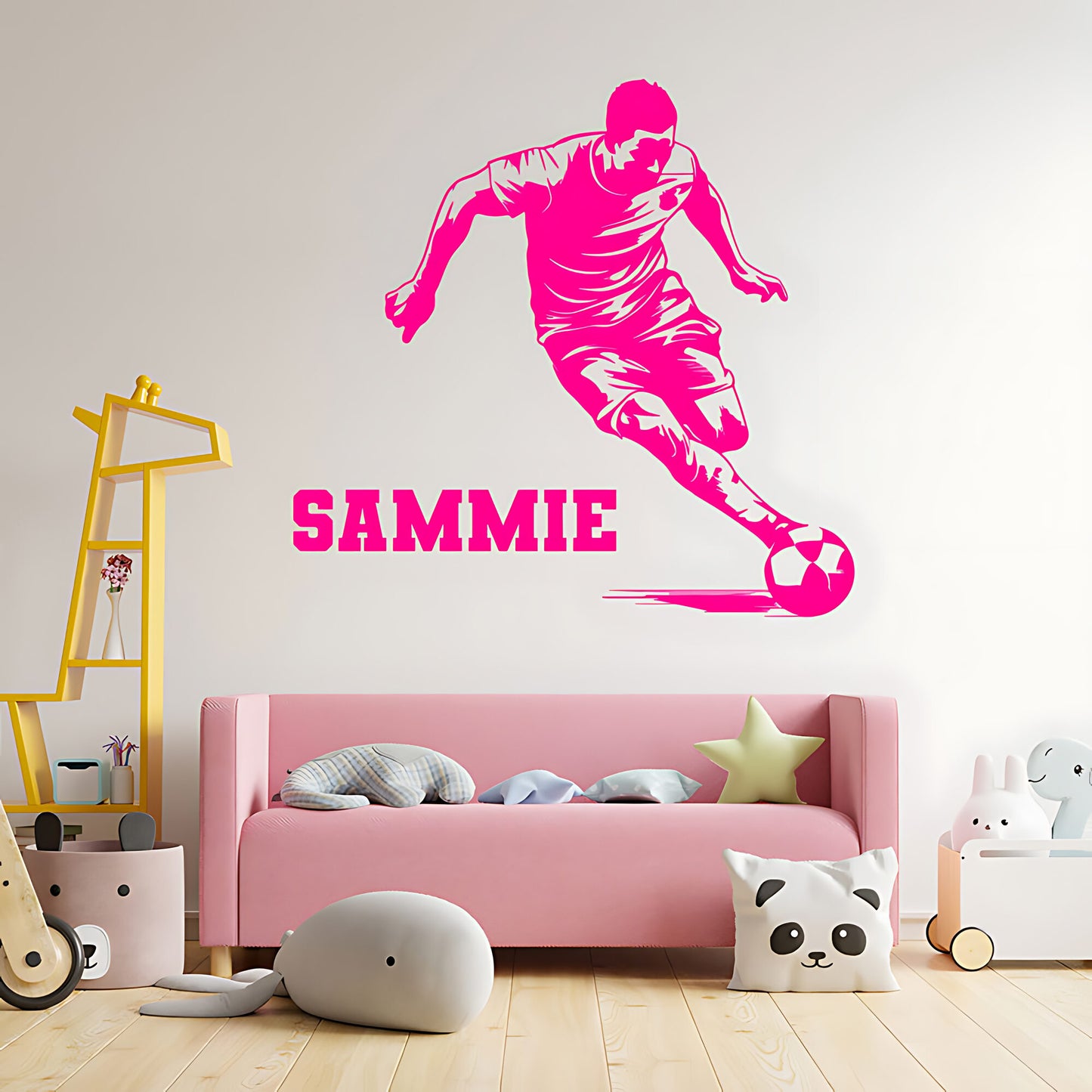 Custom Football Decal