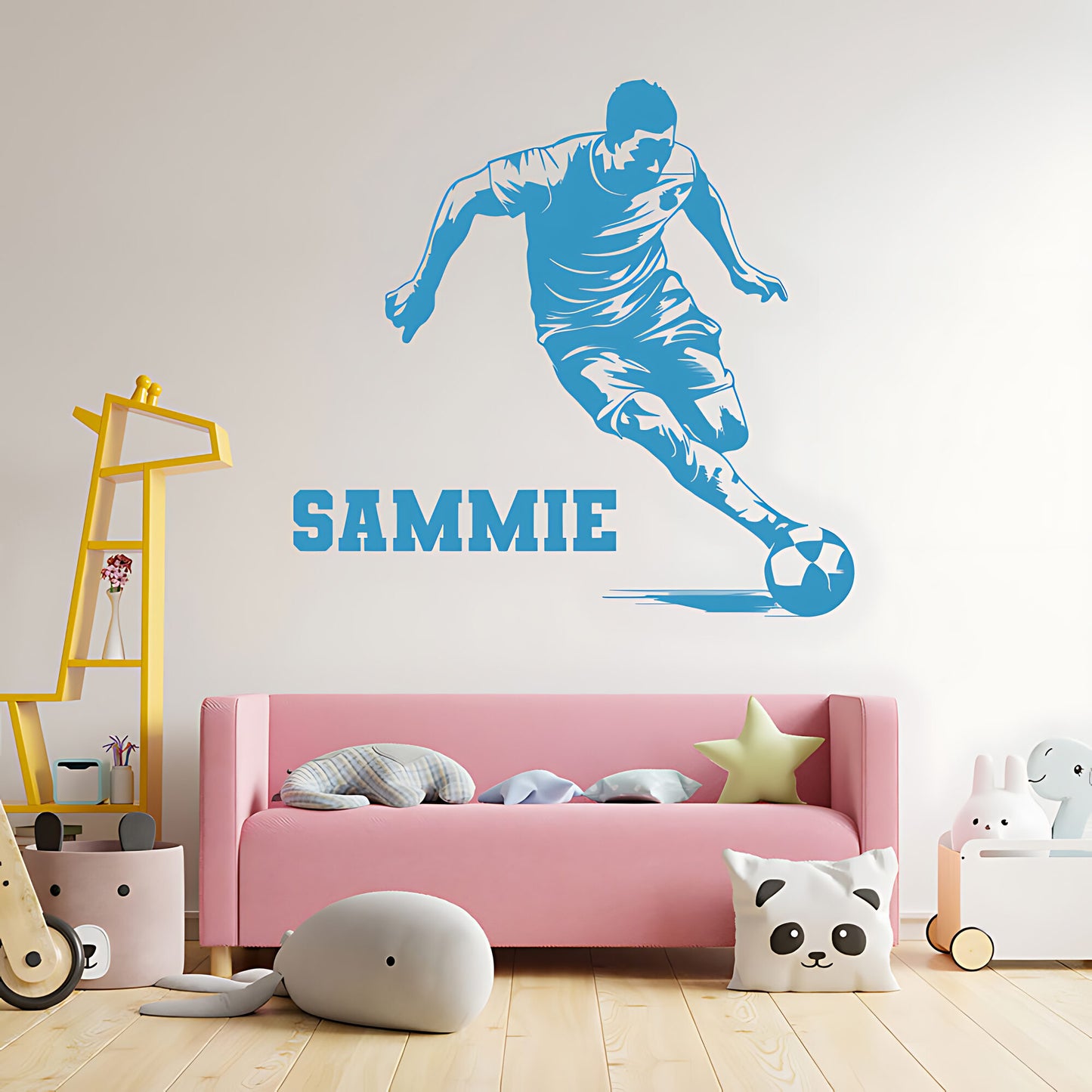 Custom Football Decal