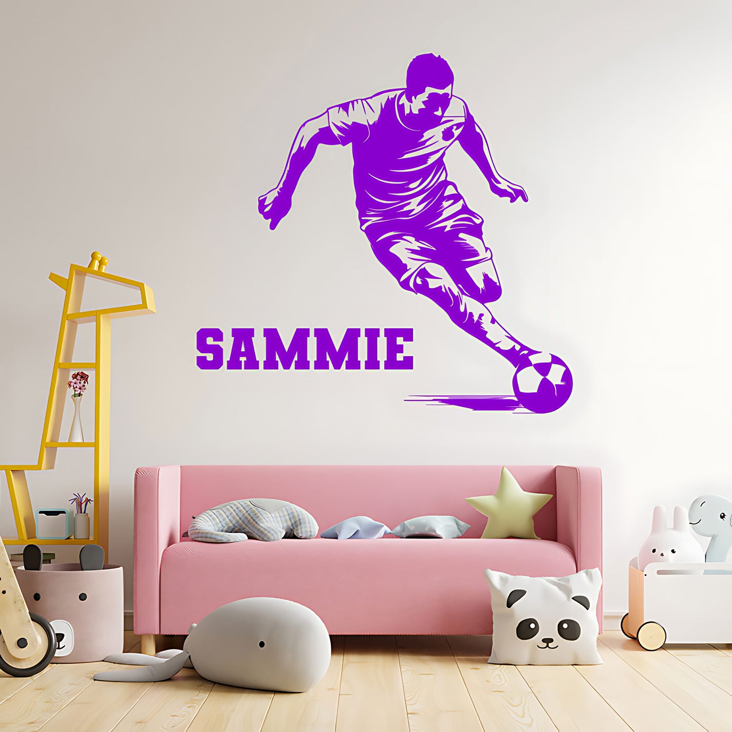 Custom Football Decal