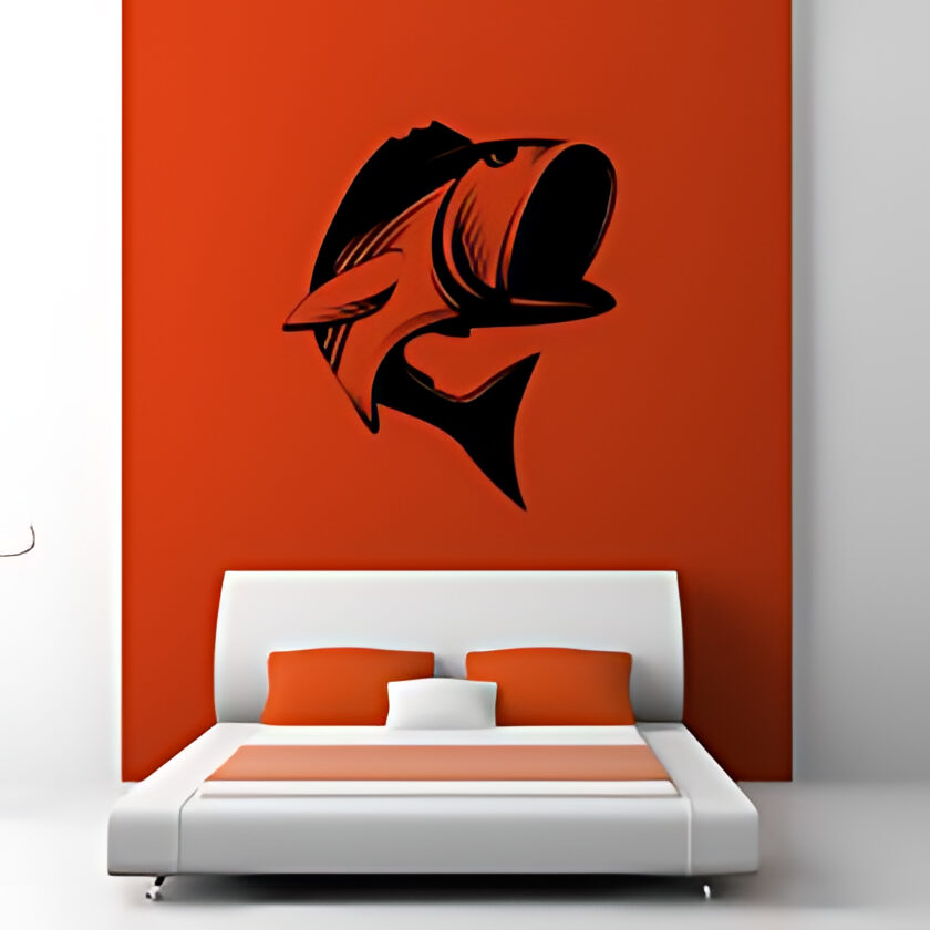 Fish Shop Logo Wall Sticker - Chip Shop Decal