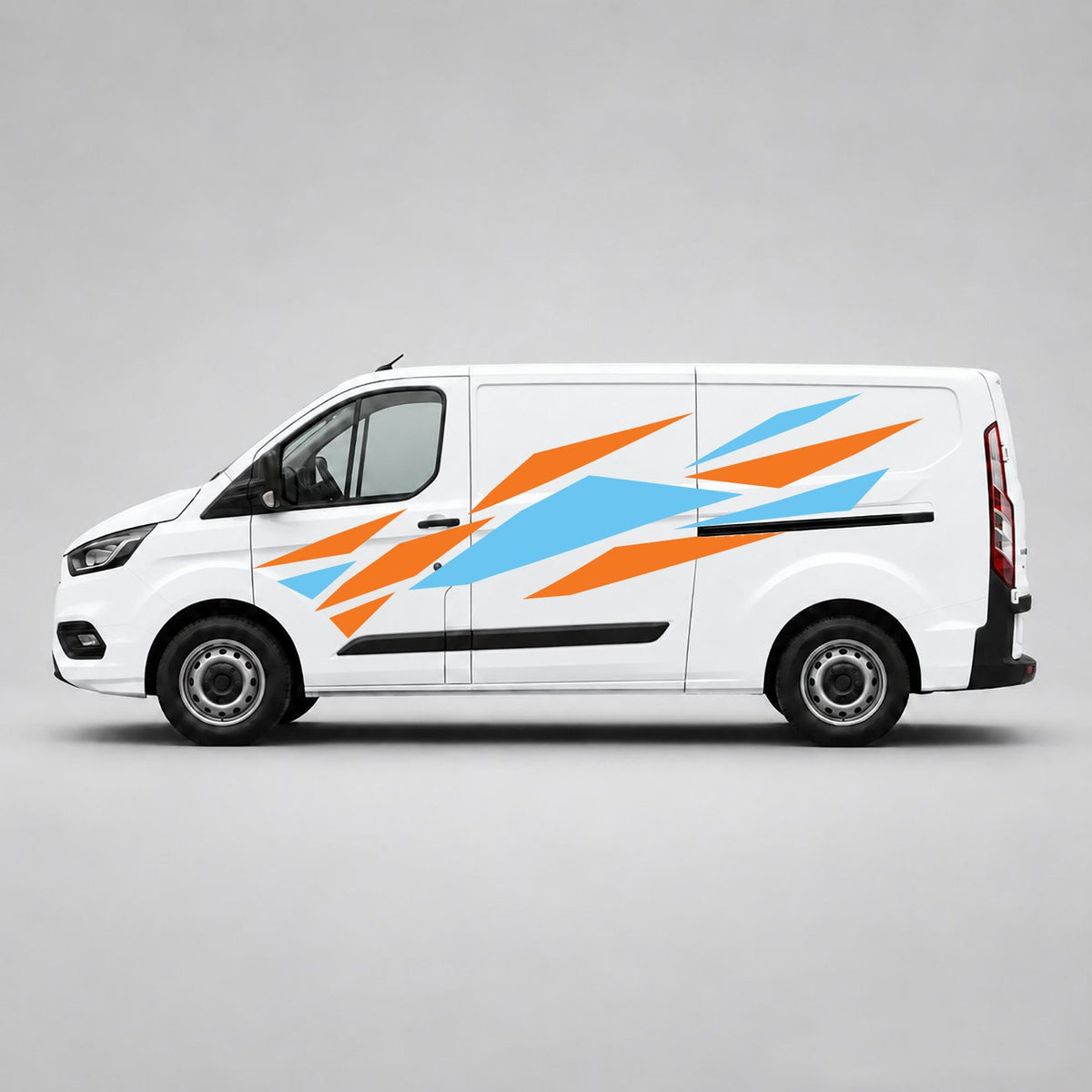 Light Blue & Orange