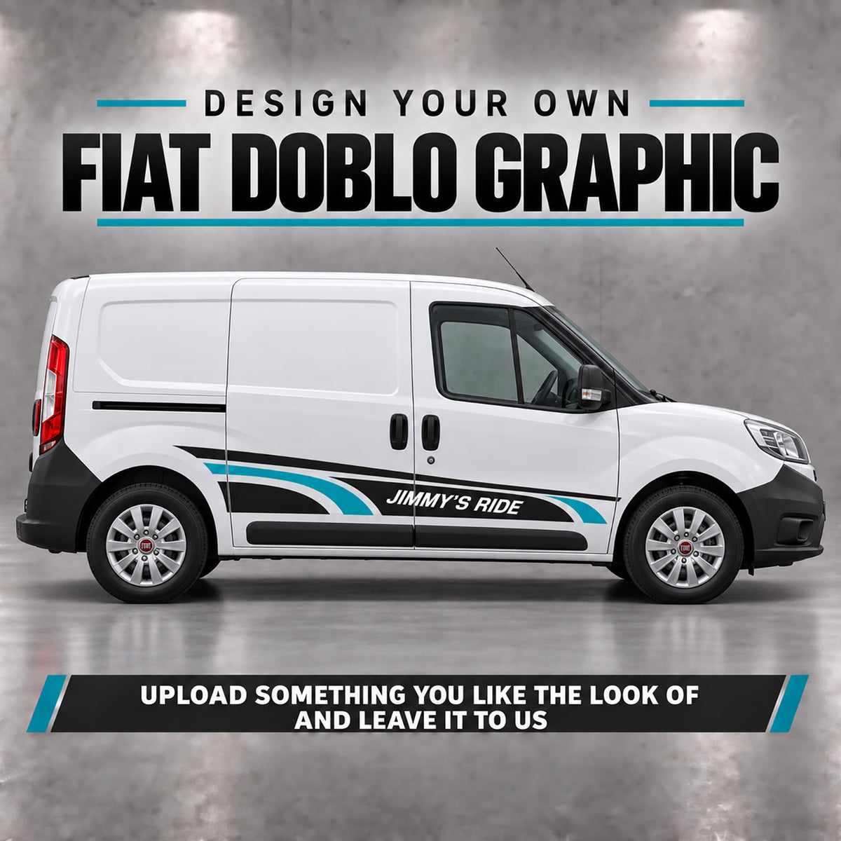 Design Your Own Fiat Doblo Van Graphics – Custom Vinyl Decals