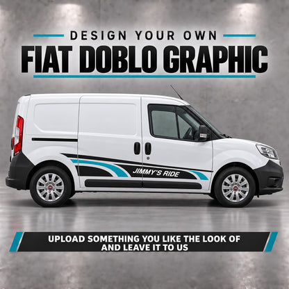 Design Your Own Fiat Doblo Van Graphics – Custom Vinyl Decals