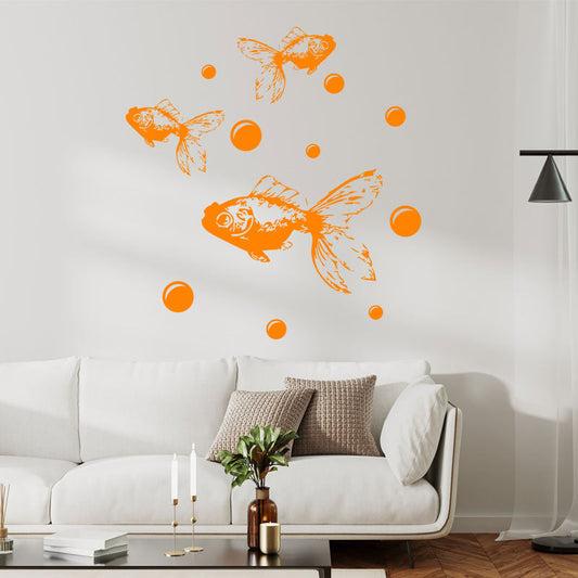 barber shop hipster wall sticker