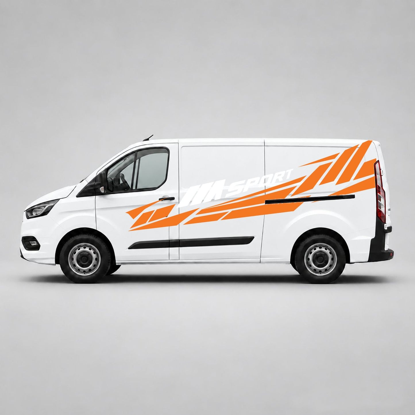 Orange & White