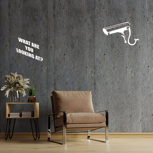 Banksy What You Looking At Wall Sticker ‚Äì Graffiti Art Decal
