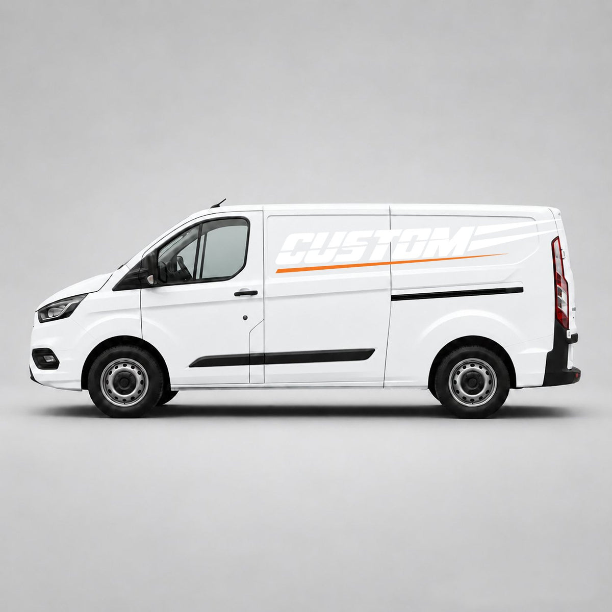White & Orange