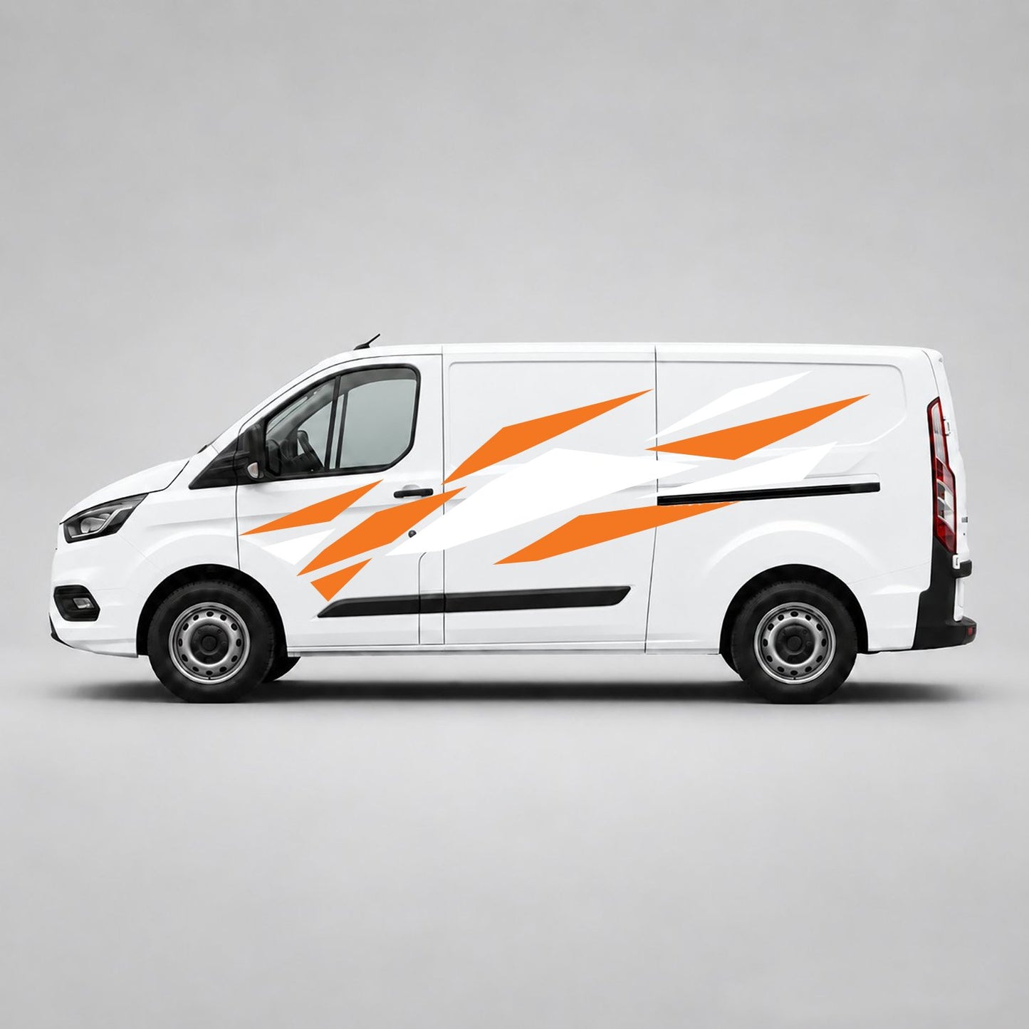 White & Orange