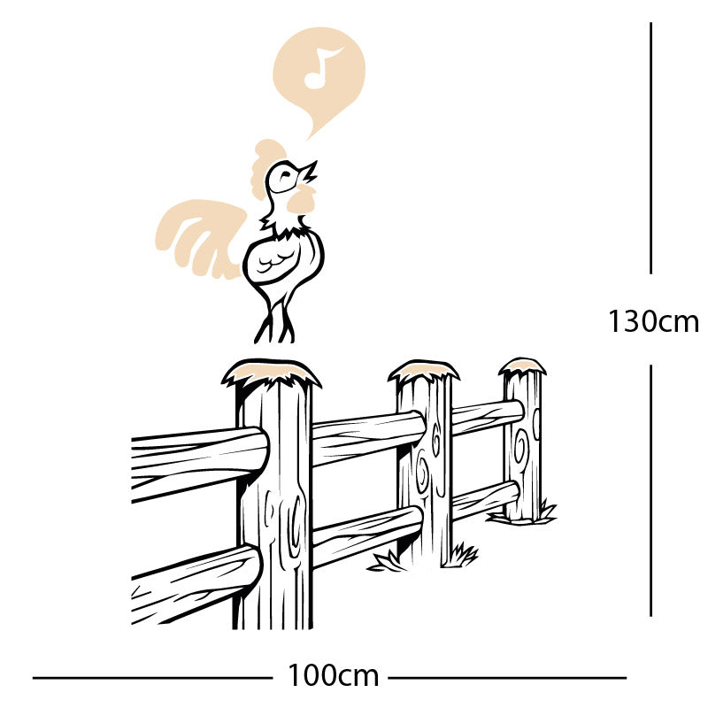 cockrell farmyard wall sticker