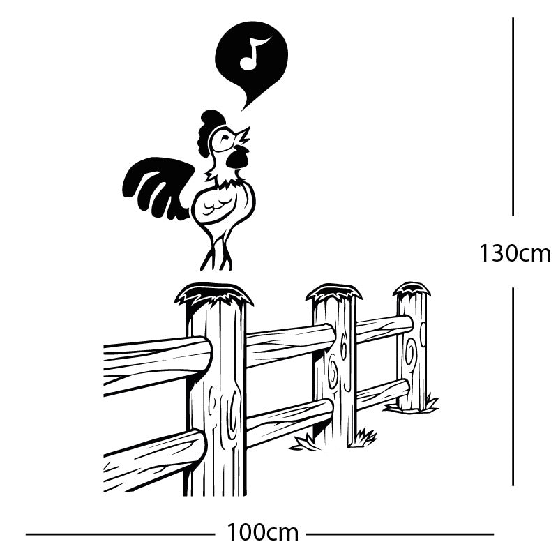cockrell farmyard wall sticker
