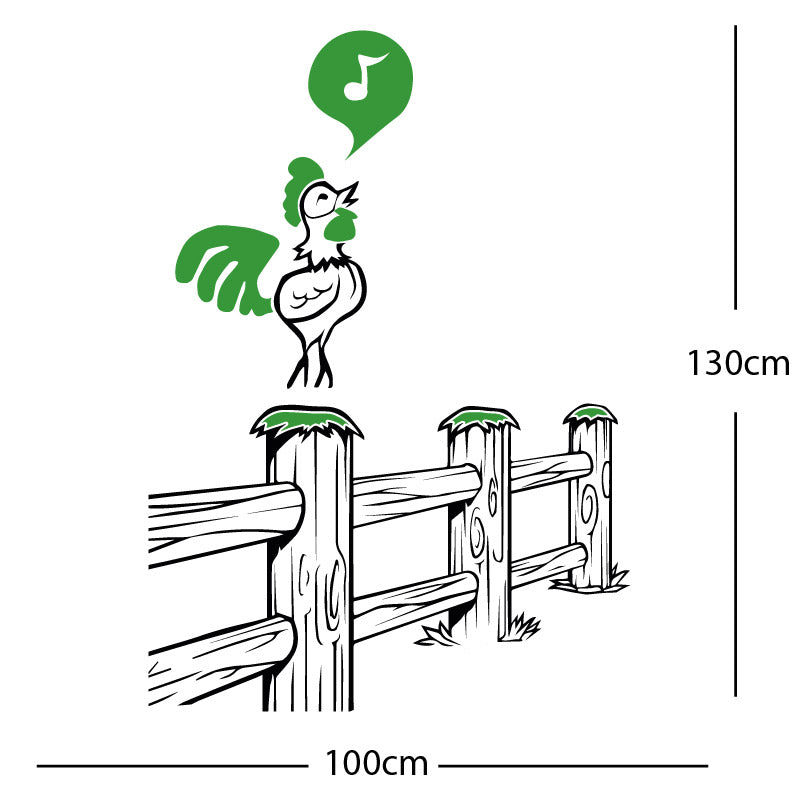 cockrell farmyard wall sticker