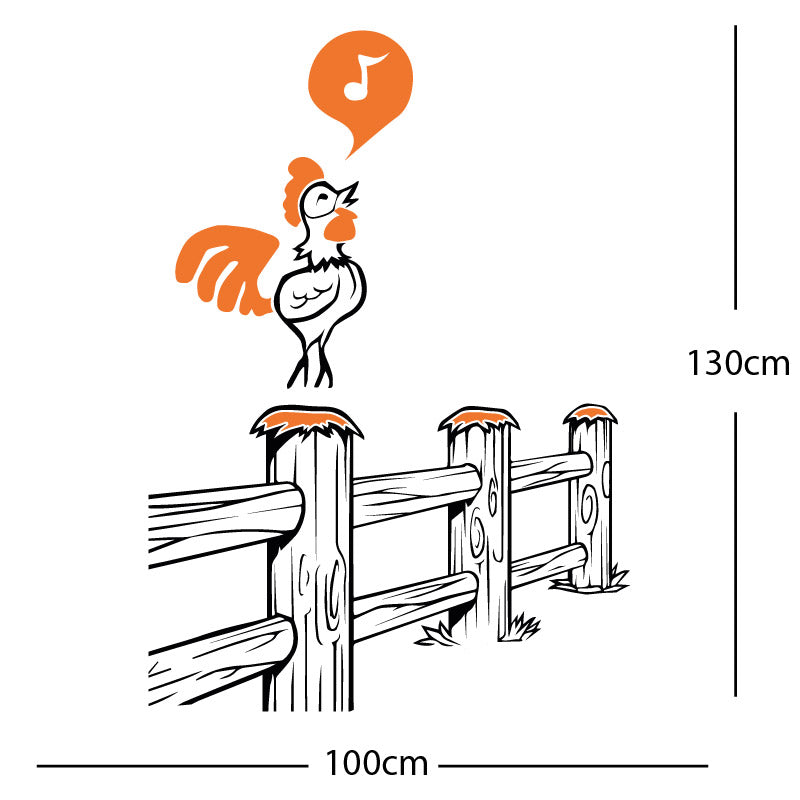 cockrell farmyard wall sticker