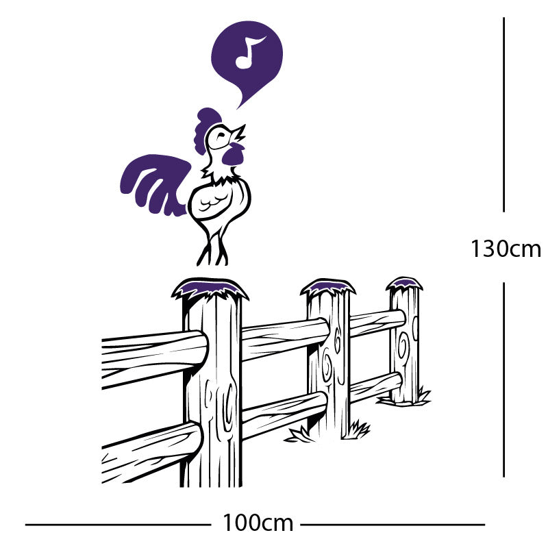 cockrell farmyard wall sticker